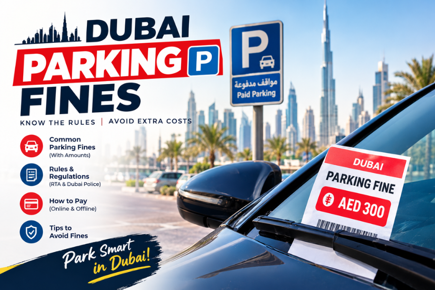 Dubai Parking Fines: Fine Check, List, Amounts and How to Pay